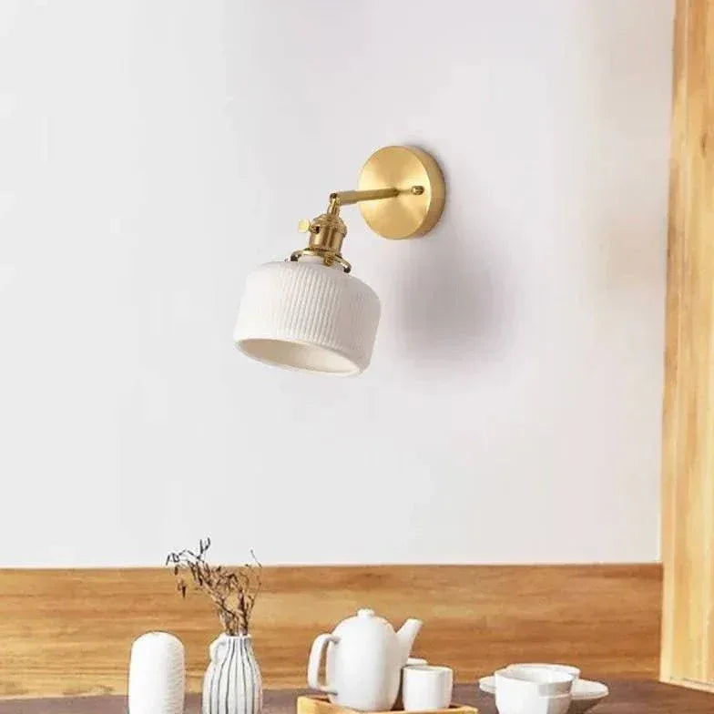 Applique Murale Interieur Led Lampe Vintage Japonaise - Clowas.fr