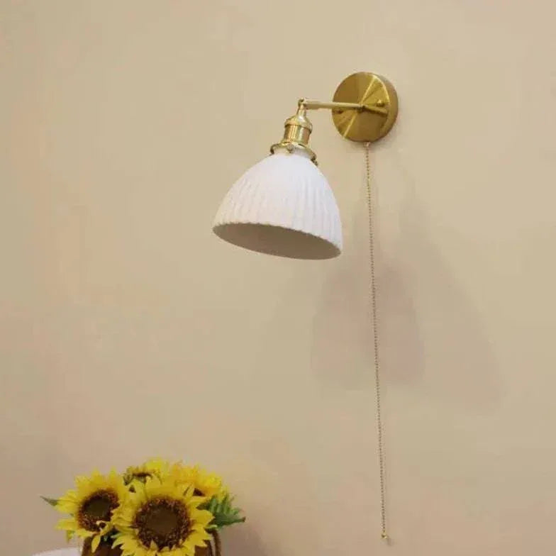 Applique Murale Led Pour Salon Rétro Céramique Murale - Clowas.fr