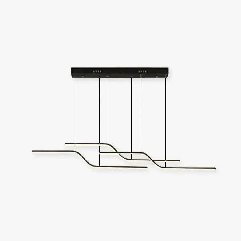 Luminaire Ilot Central Moderne Minimaliste Design - Clowas.fr