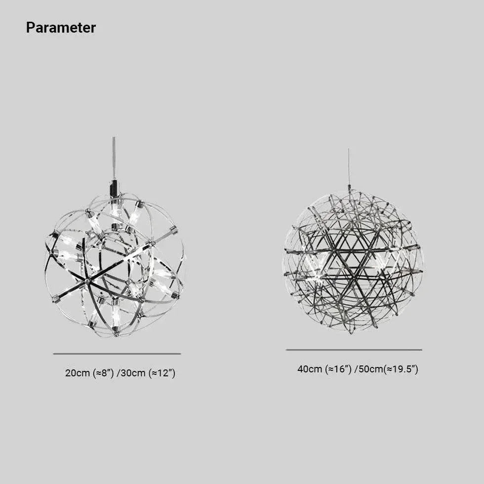 Suspension Geante Créative Nordique Restaurant - Clowas.fr