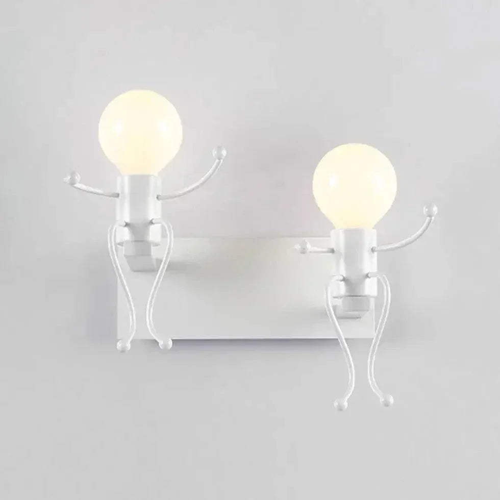 Applique Murale Créative En Forme De Personnage - Clowas.fr