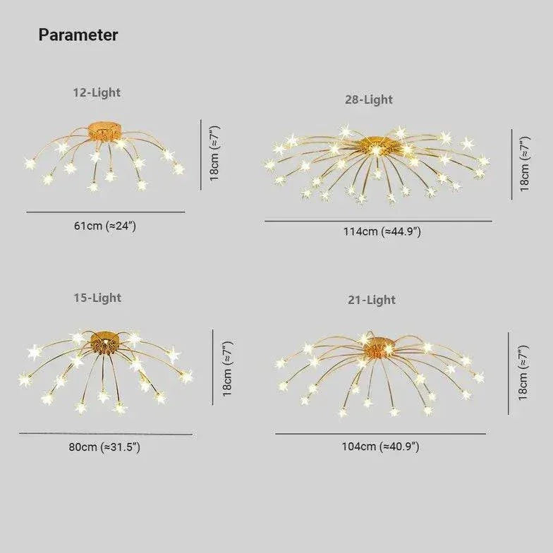 Plafonnier Romantique Effet Ciel Étoilé Pour Salon - Clowas.fr