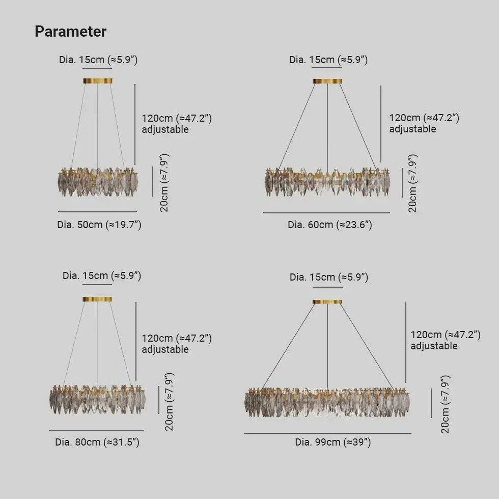 Lustre En Cristal De Luxe En Verre Design - Clowas.fr