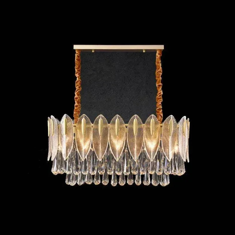 Lustre En Pampille Moderne Léger Luxueux Cristal - Clowas.fr