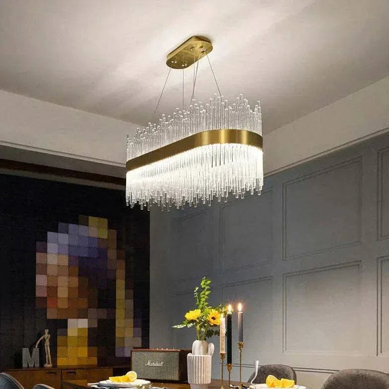 Lampe Verre Soufflé Design Moderne Élégant - Clowas.fr