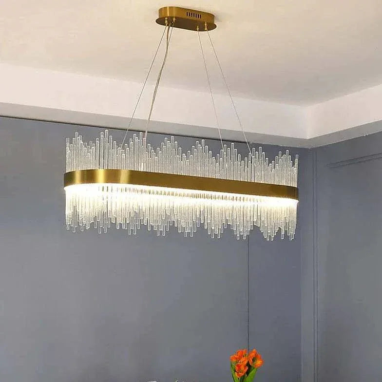Lampe Verre Soufflé Design Moderne Élégant - Clowas.fr