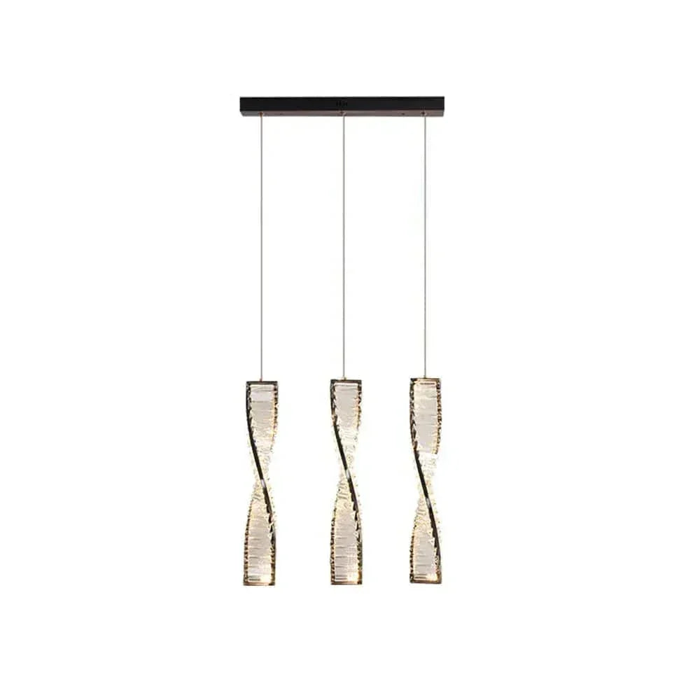 Lustre En Cuivre Cristal Moderne Au Design Simple - Clowas.fr