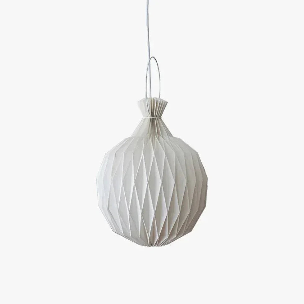Lustre En Papier Japonais Scandinave Créatif - Clowas.fr