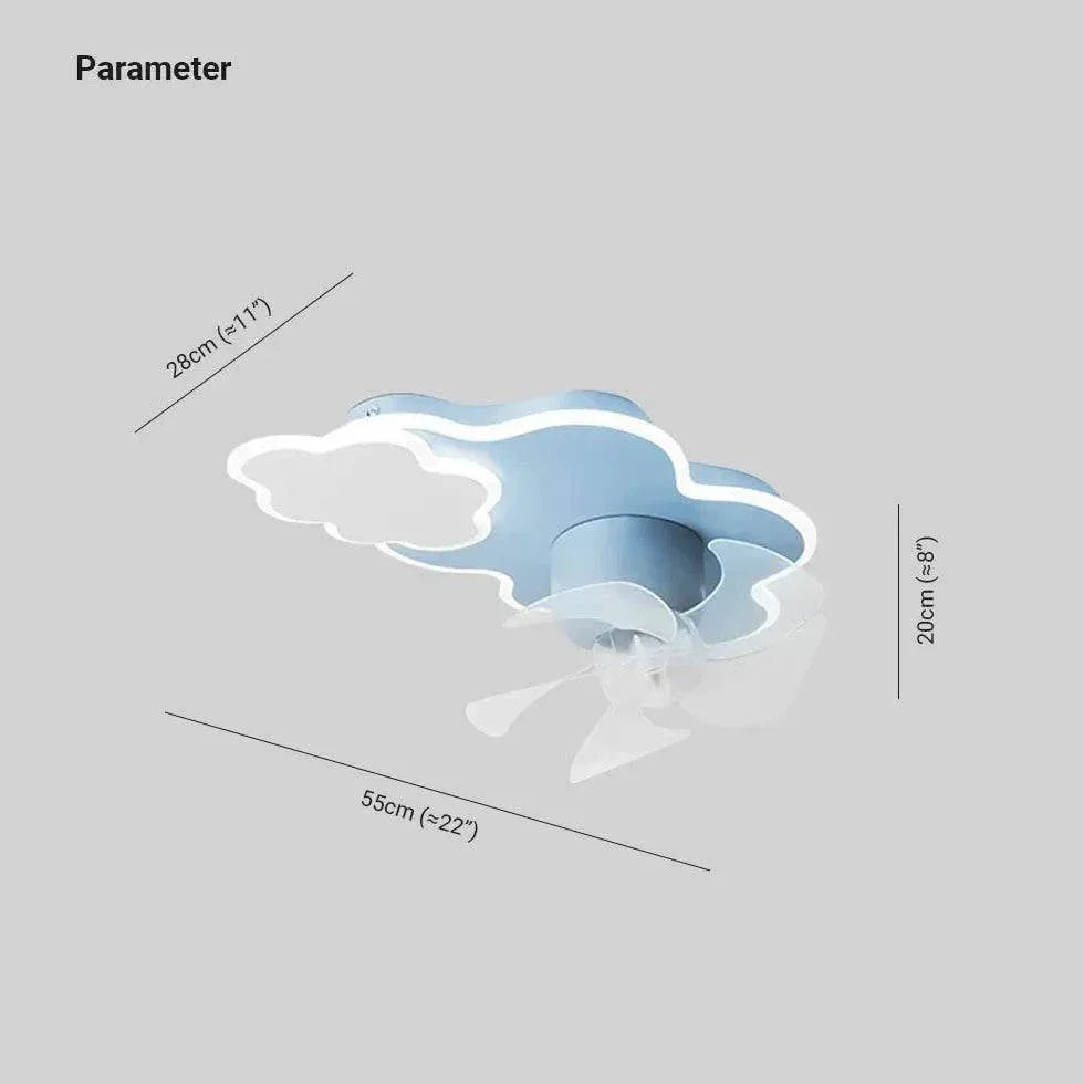Plafonnier De Chambre À Coucher Ventilateur Moderne Nordique护 - Clowas.fr