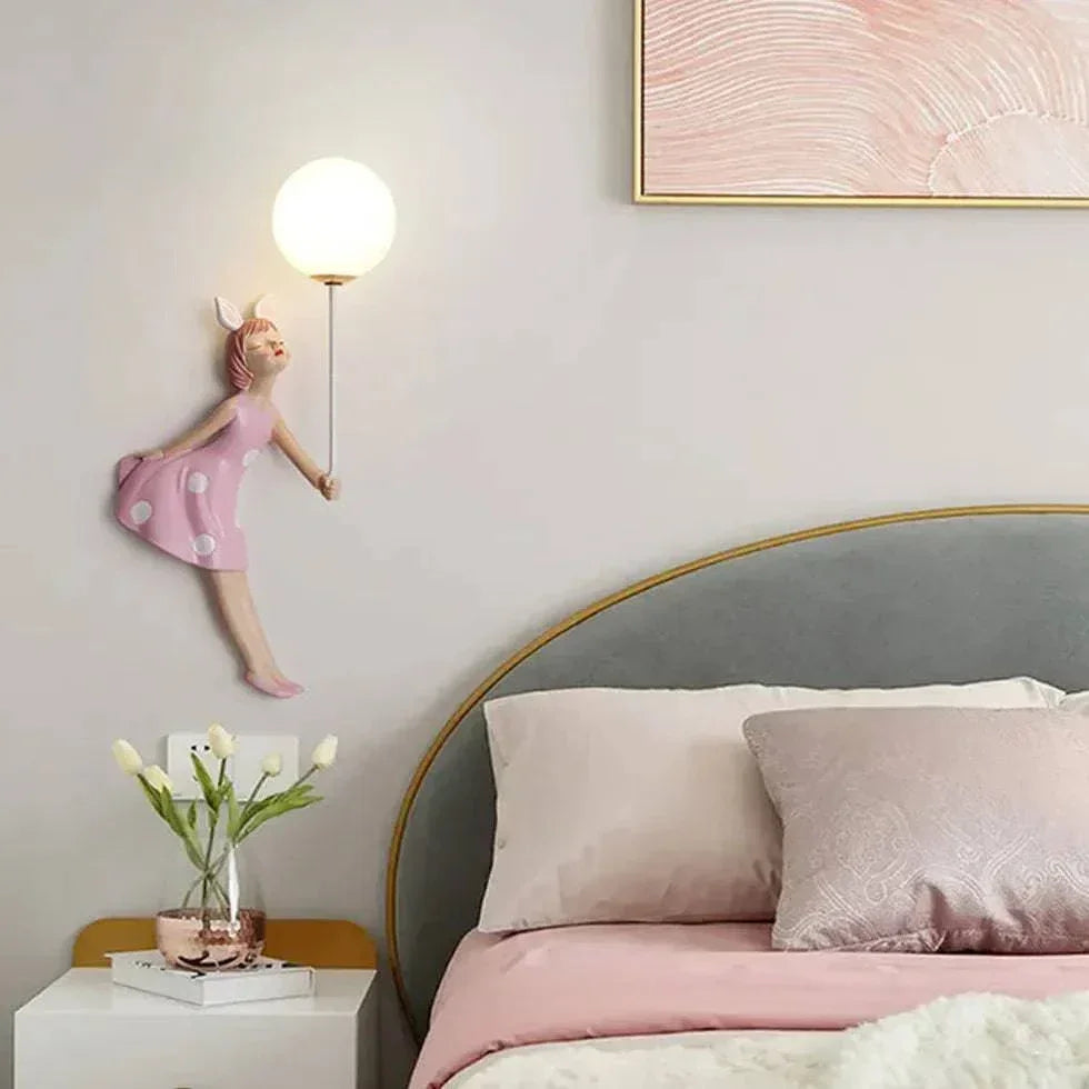 Lampe Decorative Murale Créative Chambre Enfant Nordique Simple - Clowas.fr