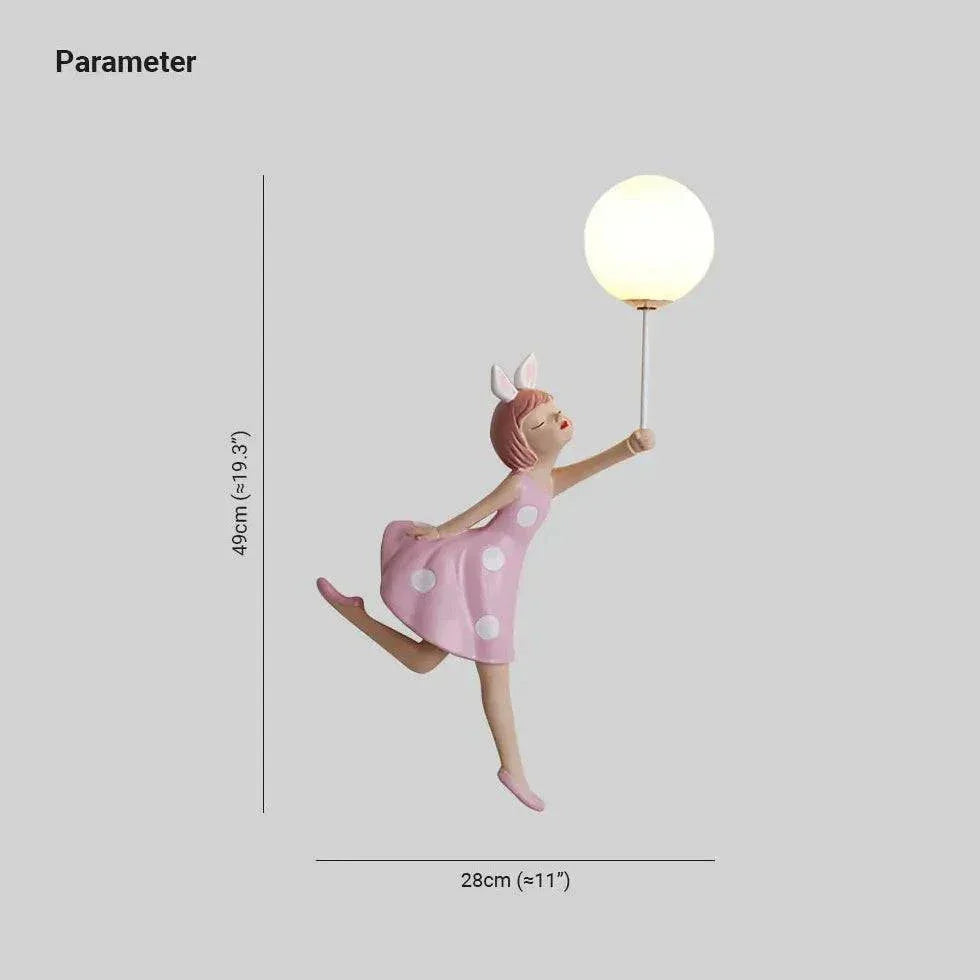 Lampe Decorative Murale Créative Chambre Enfant Nordique Simple - Clowas.fr