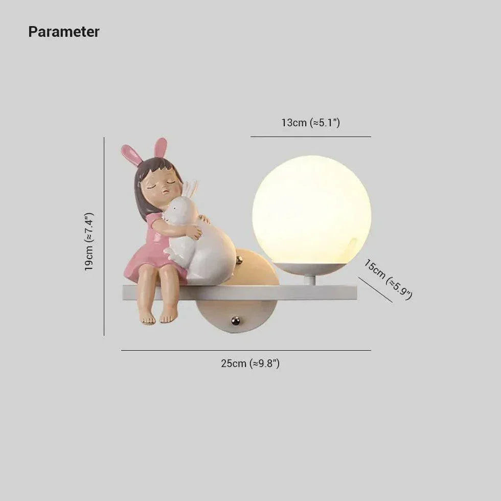 Deco Murale Led Lampe Murale Créative Chambre Enfant - Clowas.fr