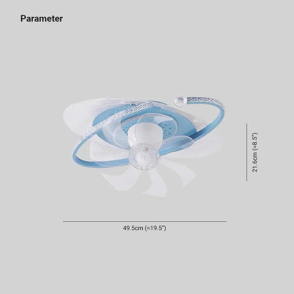 Plafonnier De Ventilateur De Plafond Élégant Et Silencieux Moderne - Clowas.fr