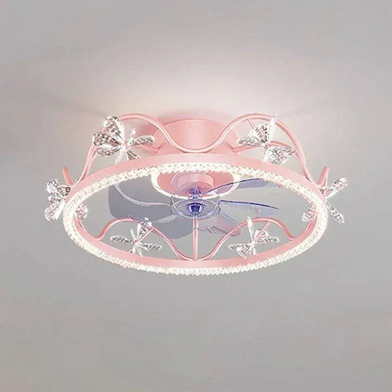 Plafonnier Ventilateur Led Pour Chambre À Coucher Nordique - Clowas.fr