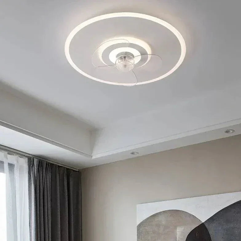 Lumière De Ventilateur De Chambre À Coucher Led Moderne - Clowas.fr