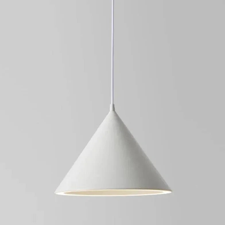 Suspension En Forme De Cône Blanche Pour Salle À Manger - Clowas.fr