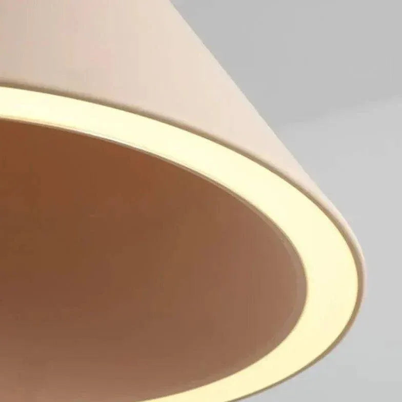 Suspension En Forme De Cône Blanche Pour Salle À Manger - Clowas.fr