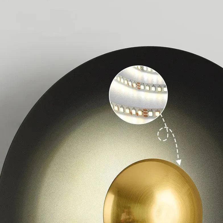 Luminaire Mural Rond Moderne Créatif Pour Couloir - Clowas.fr