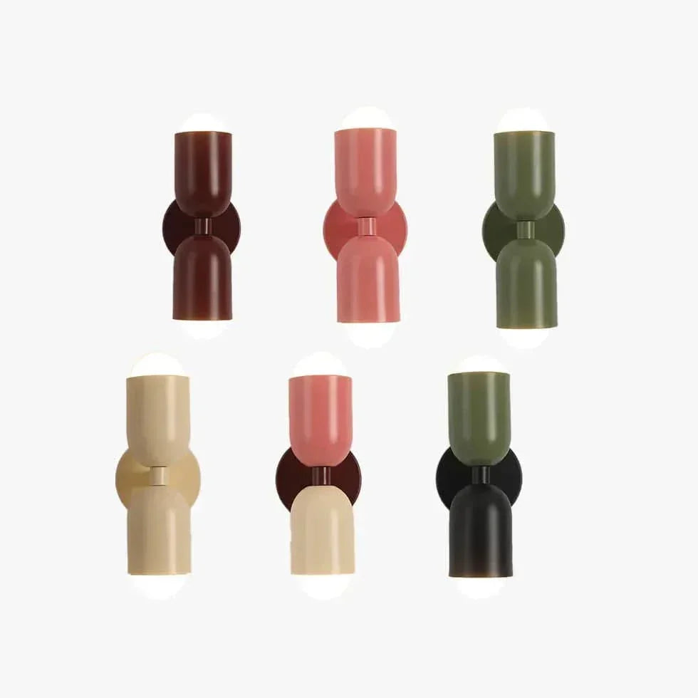 Lampe De Chevet En Applique Créative Moderne Nordique Colorée - Clowas.fr