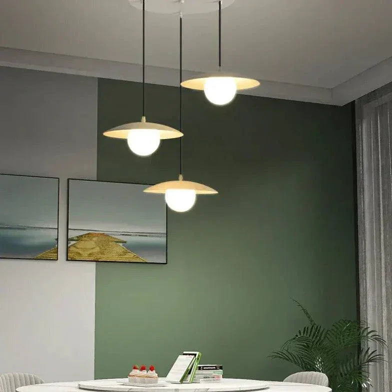 Lustre Moderne Haut De Gamme En Métal Blanc - Clowas.fr