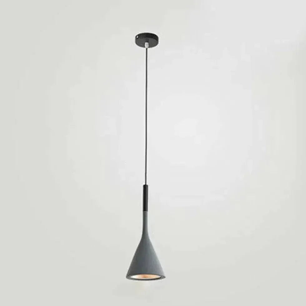 Lustre Industriel Moderne Noir Simple - Clowas.fr