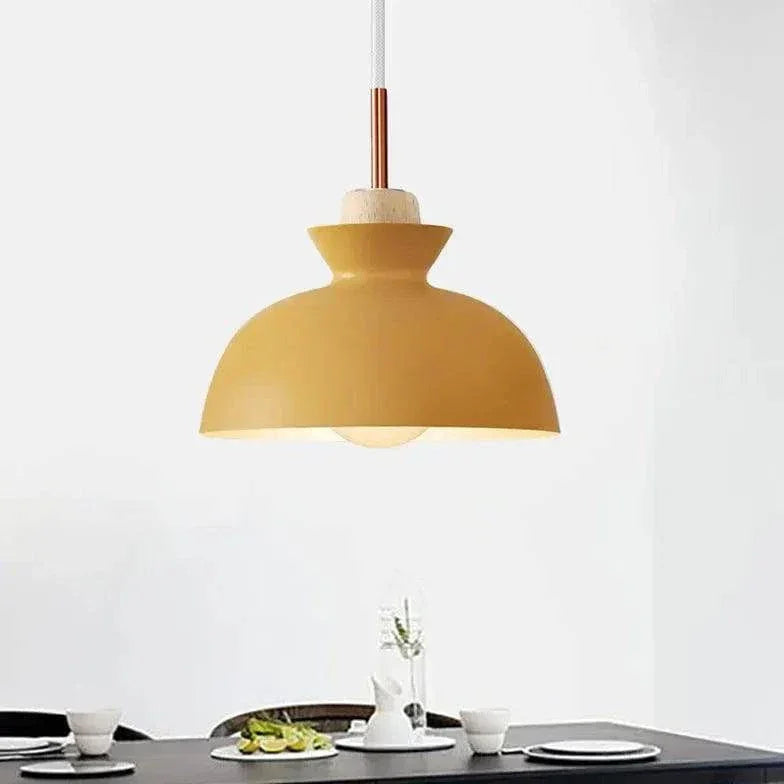 Lustre D'Étude Simple Hémisphérique Noir - Clowas.fr