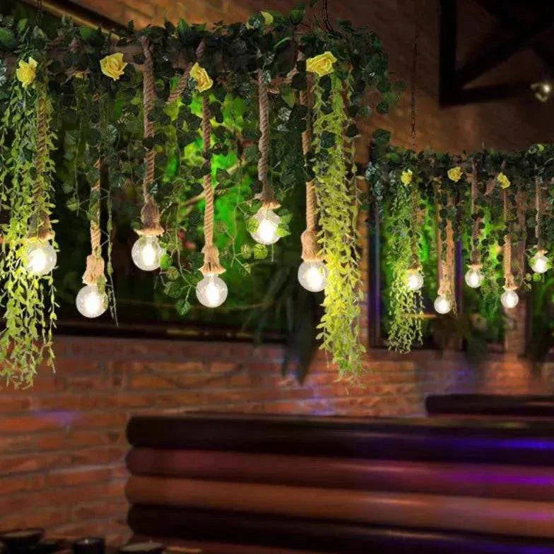 Lustre Décoratif Plante Suspendue - Clowas.fr