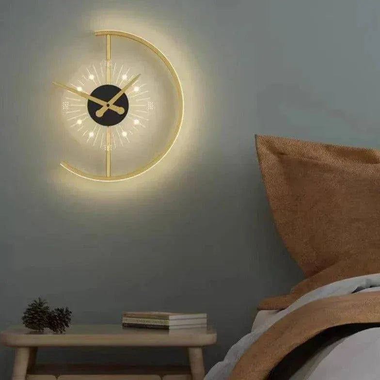 Applique Murale Noir Et Doré Moderne Nordique Élégante - Clowas.fr