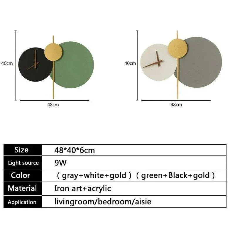Lampes Murales Design Nordique Créatif Décoratif - Clowas.fr