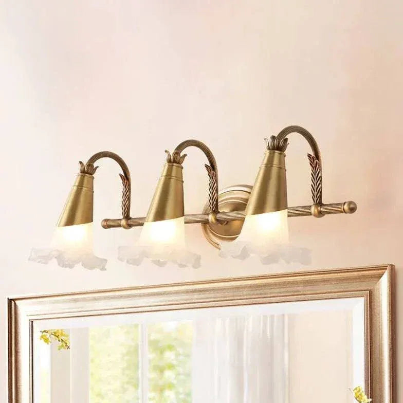 Appliques Murales Dorées Rétro Luxueuses Pour Chambre - Clowas.fr