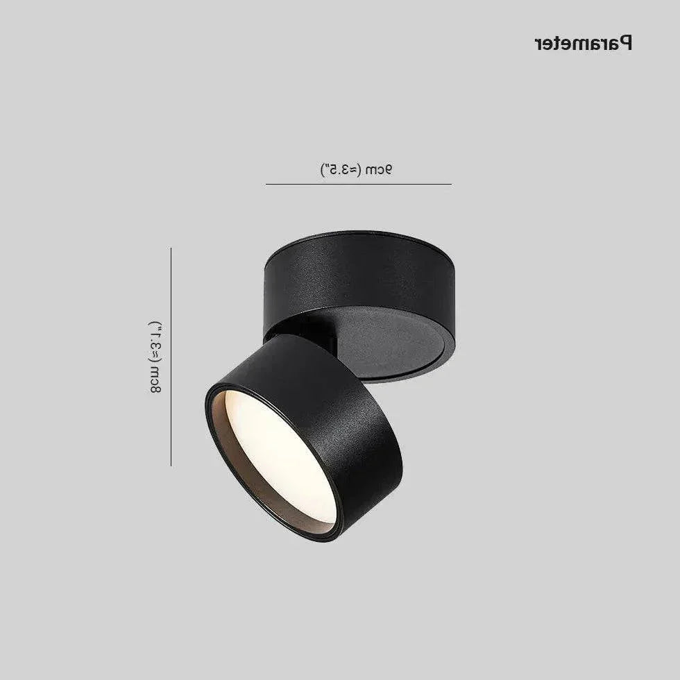 Plafonnier Led Spot Tache Industrielle Minimaliste - Clowas.fr