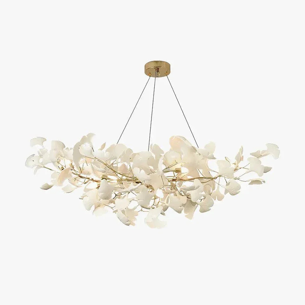 Suspension Led Moderne En Forme De Ginkgo - Clowas.fr