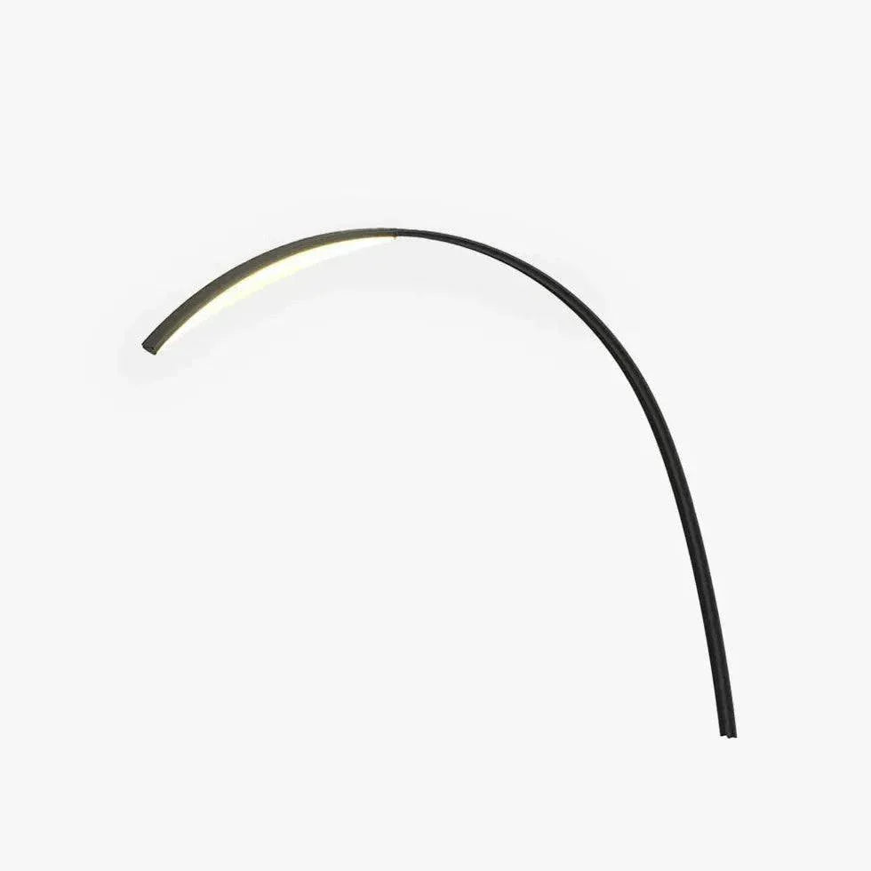 Lampadaire Extérieur Créatif À Arc Noir Simple - Clowas.fr