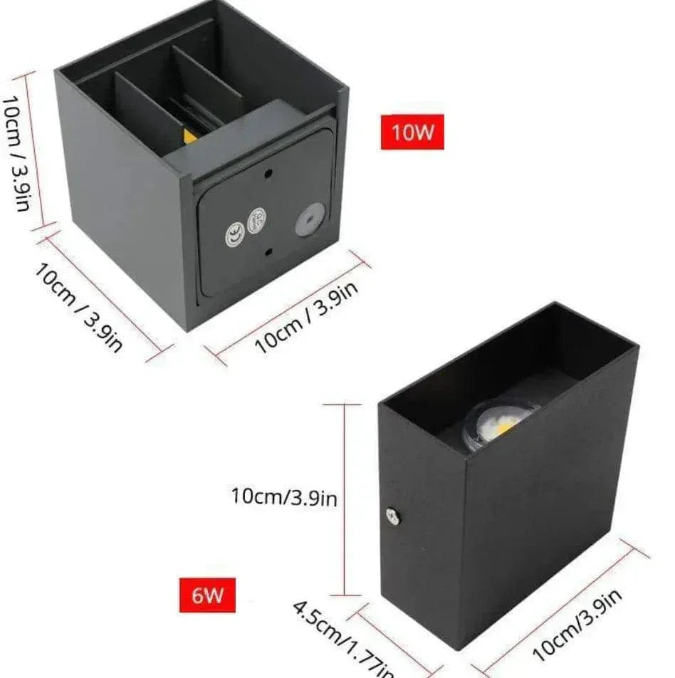 Applique Murale Extérieure De Jardin Étanche Moderne - Clowas.fr