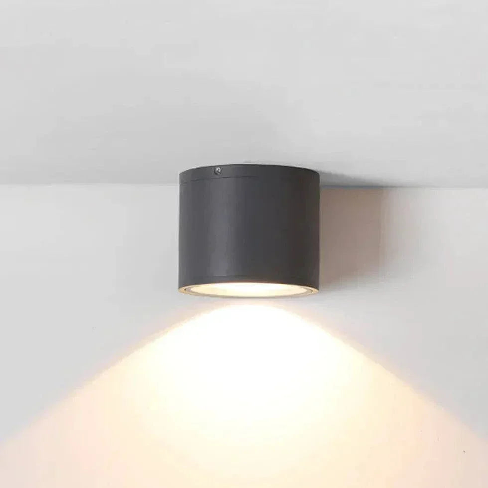 Plafonnier Led Rond Design Extérieur Étanche Terrasse - Clowas.fr