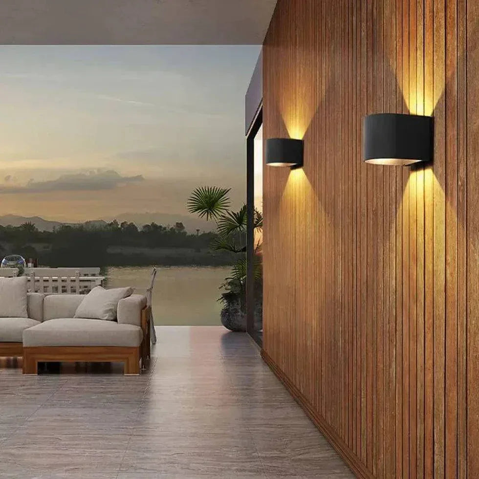 Applique Extérieure De Cour Étanche Supérieure Et Inférieure - Clowas.fr