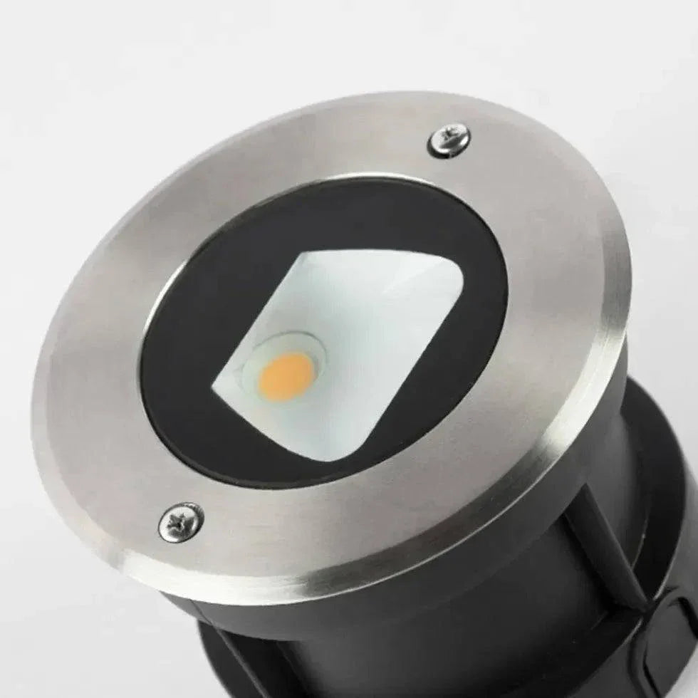 Luminaire Extérieur Rond À Encastrer Pour Marche - Clowas.fr