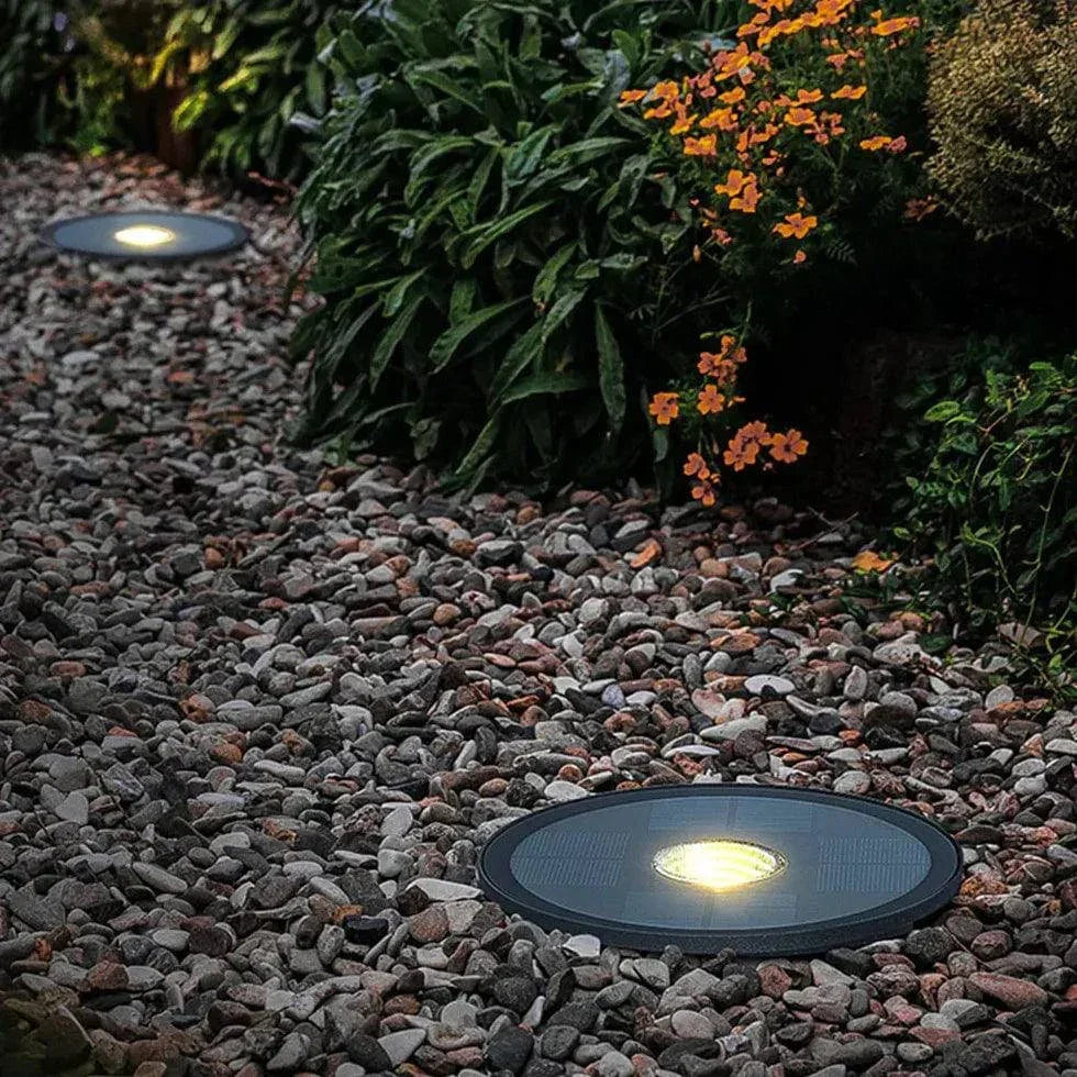 Lumière Extérieure De Jardin À Led À Disque - Clowas.fr