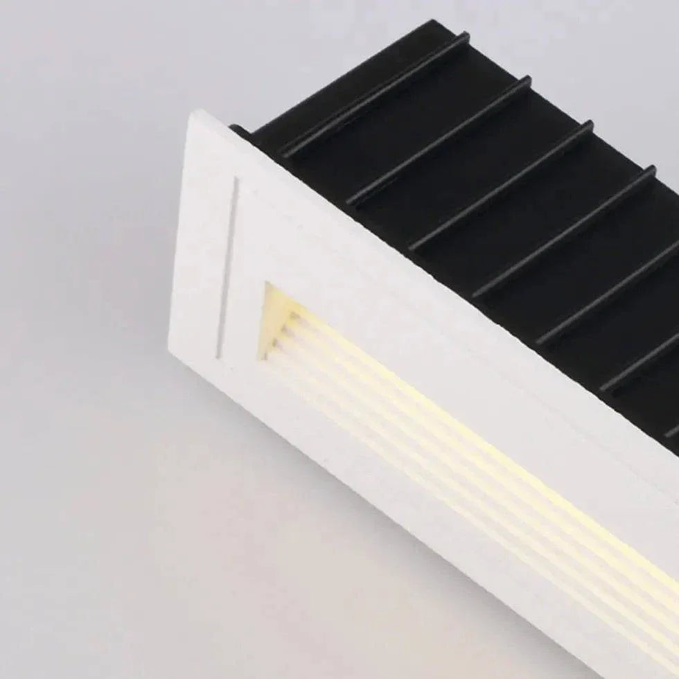 Luminaire Extérieur À Led Encastré Géométrique À Gradins - Clowas.fr