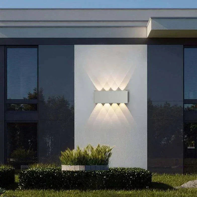 Applique Murale Extérieur Pour Terrasse Puissante Jardin Métal Villa - Clowas.fr