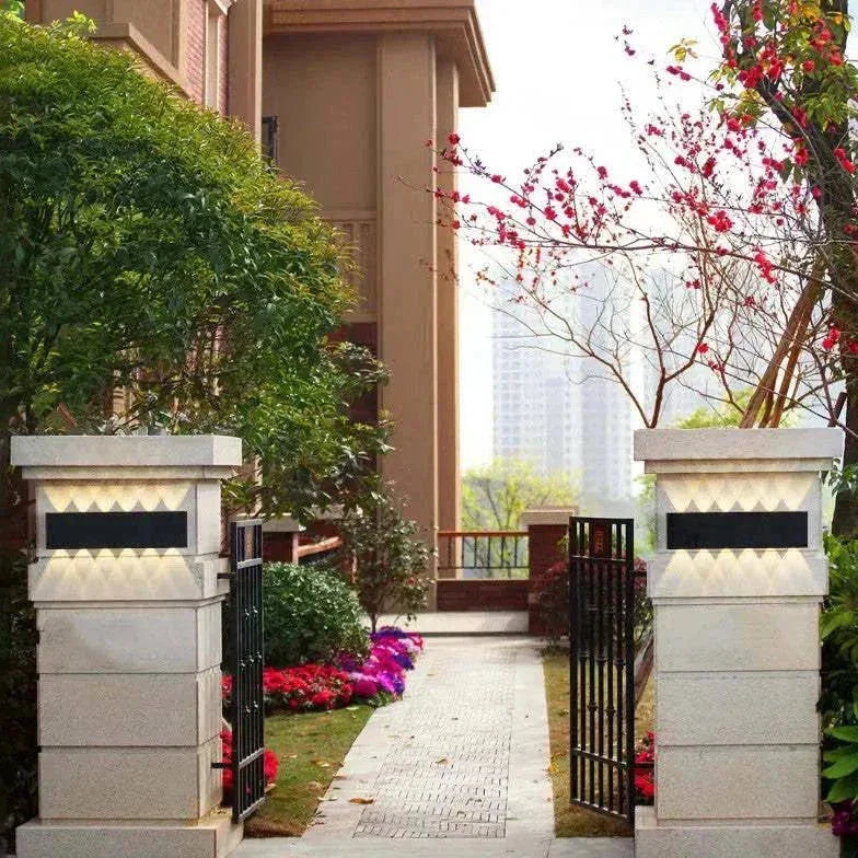 Applique Murale Extérieur Pour Terrasse Puissante Jardin Métal Villa - Clowas.fr