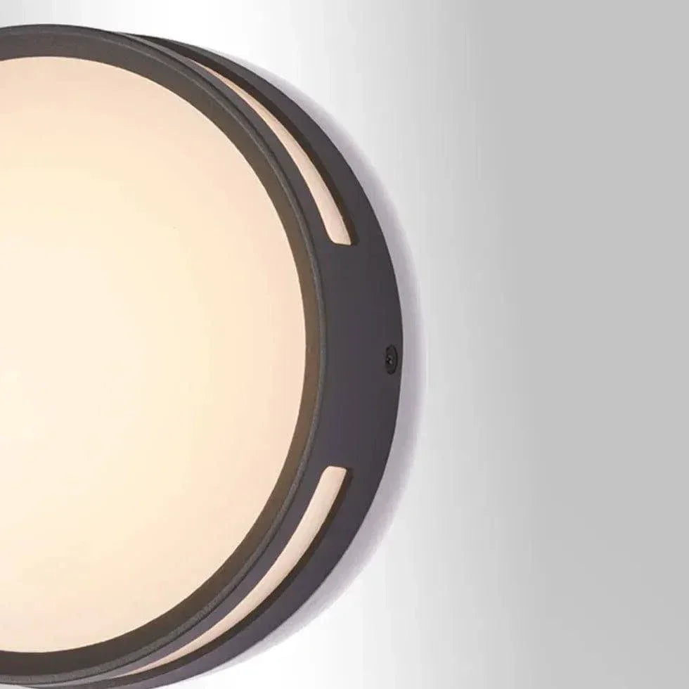 Applique Murale D'Extérieur Étanche À Led Ronde - Clowas.fr