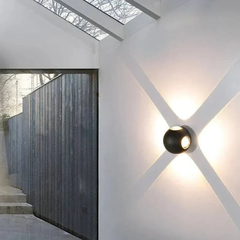 Applique Boule D'Extérieur Pour Villa De Jardin - Clowas.fr