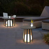 Lampadaire Extérieur De Jardin De Table Noir - Clowas.fr