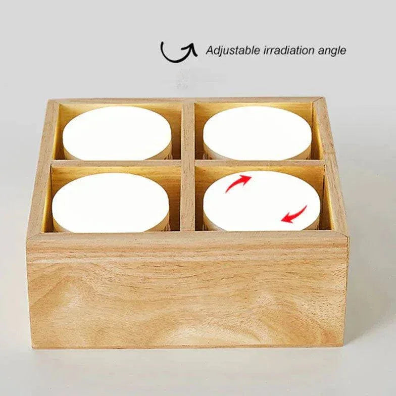 Plafonnier Led En Rondins De Salon Nordique Simple - Clowas.fr