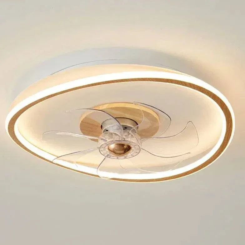 Lumière Du Ventilateur Bois Nordique Moderne Créatif - Clowas.fr