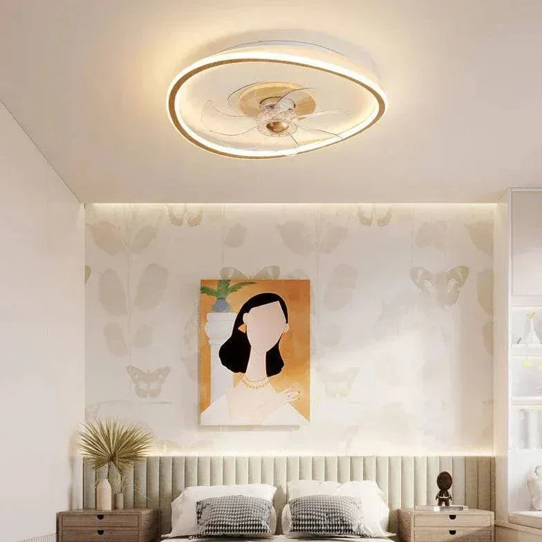 Lumière Du Ventilateur Bois Nordique Moderne Créatif - Clowas.fr