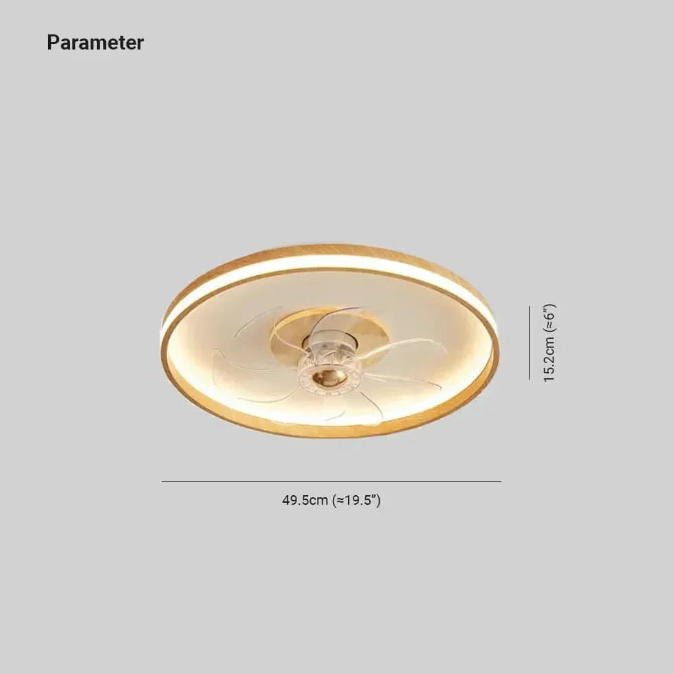 Lumière Du Ventilateur Bois Nordique Moderne Créatif - Clowas.fr