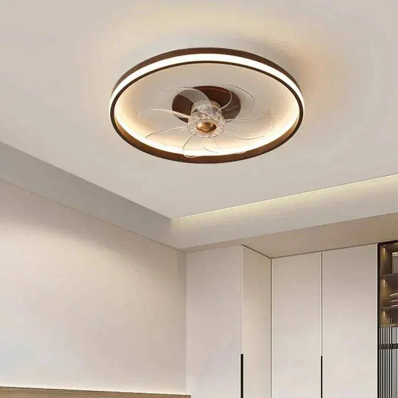 Lumière Du Ventilateur Bois Nordique Moderne Créatif - Clowas.fr