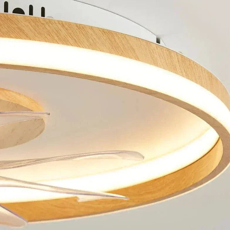 Lustre De Plafonnier Nordique En Grain De Bois - Clowas.fr